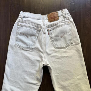 Vintage Levi 501 0133 High Waisted Botton Fly USA Jeans 28x31 13M